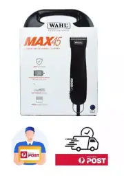 WAHL Max 45 Rotary Dog Clipper - WAHL Professional 2 Speed Professional Clipper