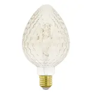 3w LED E27 B95 Globe Warm White 2200k 110119 Dimmable