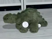 Manhattan Toy Little Jurassics Crunch Stegosaurus Dinosaur Plush Stuffed Toy