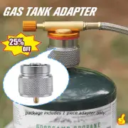 Gas Stove Adapter Refill Camping Tank Cylinder Propane Butane Canister
