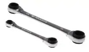 Facom COMBINATION RATCHET SPANNER SET 2Pcs Metric, Built-In Direction Switch