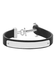 [Paul Hewitt] PH MSC S B BL XXL Signum Leather Bracelet SS / Black