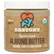 Dastony, Organic Sprouted Almond Butter, Ultra Smooth, 8 oz (227 g)