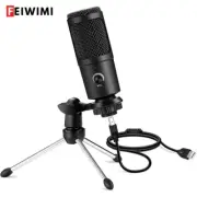 Professional USB Condenser Microphones For PC Computer Laptop Singing Gaming