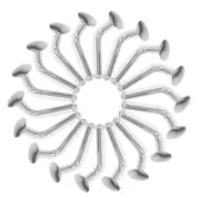 100 Pcs Drop Pins Pallet Racking Galvanized Buckle Clips
