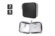 Vivva Portable CD DVD Bag Wallet Disc Storage Case Box Holder Hard Shell (2 Types, 5 Colours)