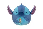 Squishmallows - Disney Stitch Holding Scrump 10-inch Plush