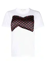 [COMME des GARCONS GIRL] 滌綸緞面圓點 T 卹