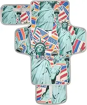 Reusable Diaper Changing Pads with Tissue Pocket Waterproof Changing pad for Baby Lightweight & Foldable Changing Station