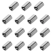 15pcs Wire Thread Inserts 5/16-18 UNC 3D Helical Threaded Sleeve Thread Repair