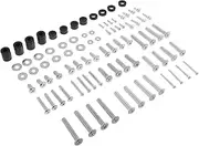 Vaguelly Tv Mount Screws 88pcs Full Set for Installation Monitor Mounting Hardware Aesthetic Metal Screws for Tv Wall Mounting
