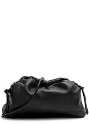 Mansur Gavriel Cloud Mini Leather Clutch - Black ONE SIZE