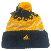 Addidas NWT Stocking cap beanie MLS SOCCER gold blue