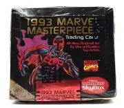 1993 Skybox Marvel Masterpieces Numbered Final Edition Sealed Trading Card Box