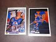 1990-91 Upper Deck- Hockey Card & checklist- Mark Messier- Edmonton Oilers