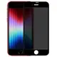 Metal-Slim Apple iPhone SE(第三代) 2022 0.3mm 防窺全滿版9H鋼化玻璃貼