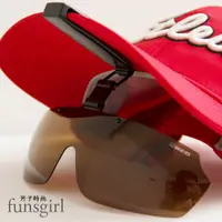 在飛比找蝦皮購物優惠-抗UV400夾式太陽眼鏡墨鏡-2色~Funsgirl芳子時尚