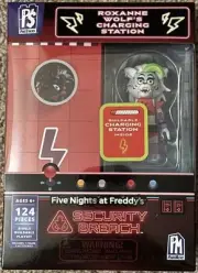 Phatmojo FNAF Charging Station Security Breach Construction Set - Roxanne Wolf