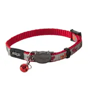 Rogz Reflectocat Safeloc Cat Collar Red XSmall