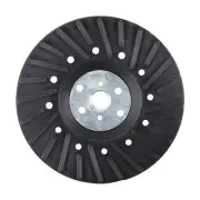 4 Pack - 5" x 5/8"-11 Resin Fiber Disc Backing Pad w/ Lock Nut for Angle Grinder