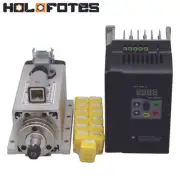 1.5KW Air Cooling Spindle Motor Set 13pcs ER11 220V 24000rpm 8A CNC Milling Tool