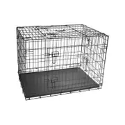 FLOOFI Foldable Dog Cage 24"