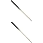 2 Count Pool Cues for Kids Mini Billiards Short Man Child Snooker Stick