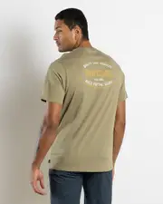 [Rip Curl] Rip Curl Men's Hallmark T-Shirt in Washed Moss Size XL XL Washed Moss
