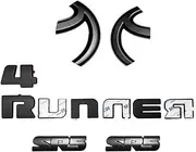 Black Overlays Blackout kit Emblem 2010 2011 2012-2024 (11pcs)