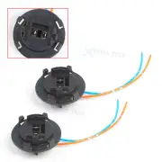 Pair Headlight H7 Halogen LED Wire Light Socket Adapter For Kia Sedona 2015-2020