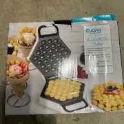 CucinaPro bubble waffle maker - NEW
