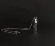 Unique Metal Necklace Pendant Magnetic Holder Chain For Fitbit Flex 2 Flex2