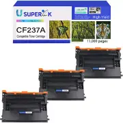 3PK CF237A Toner Cartridge Compatible with HP 37A Enterprise M608x MFP M631dn