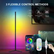 LED Floor Lamp, Corner Light Standing Lamp RGB Modern Smart BT App Remote T2B1