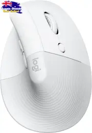 Logitech Lift Vertical Ergonomic Wireless Mouse Bluetooth USB Quiet Clicks PC