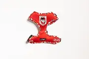 St George Dragons NRL Pet Harness, Official Supporter Gear for Dogs, Medium
