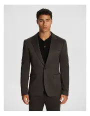 [yd.] Rockford Knitted Blazer in Coffee