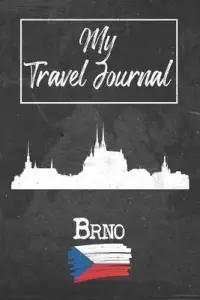 在飛比找博客來優惠-My Travel Journal Brno: 6x9 Tr