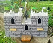 Medieval Castle Birdhouse Hand Crafted Quality Birdhouses- Unique, Fun, Quirky