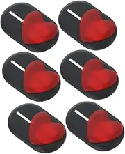 Uonlytech Cute Heart Motif Privacy Camera Cover Slide for Notebook Smartphone Tablet Easy to Slide