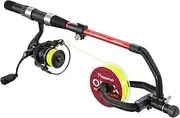 [Piscifun] Speed X Fishing Line Spooler with Unwinding Function, No Line Twist Fishing Reel Spooler with Adjustable Aluminum Handle for Spinning Reel, Baitcasting Reel and Spincast Reel