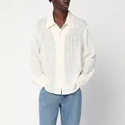 [Séfr] Ignacio white cotton shirt M White