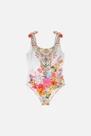 KIDS TIE SHOULDER ONE PIECE 12-14 SUNLIGHT SYMPHONY