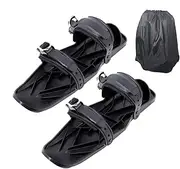 Snow Shoes for Mens - Snowblades Skiboards | Anti Slip Skiing Tools with Carry Bag, Adjustable Skiing Accessory, Lightweight Compact Ski Skates for Adults Kids Ski Parties