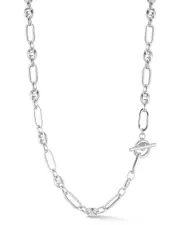 Sphera Milano Silver Mariner Link Necklace