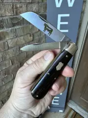 NEW Great Eastern Cutlery 86 Angus Jack Massacar Ebony Well Done GEC 863221