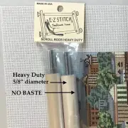 Needlework Scroll Frame E-Z Stitch American Dream 36" pair scroll rods no baste