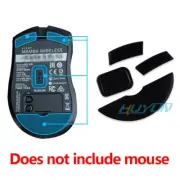 2 Sets Black Rounded Curved Edges Mouse Feet Skates for Razer Mamba wireless