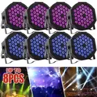 Par Light 36LED RGB Built-in-Battery Strobe Stage Club Bar Party Disco Lighting