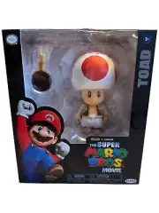 Nintendo The Super Mario Bros. Movie Toad Figure with Frying Pan SEALED